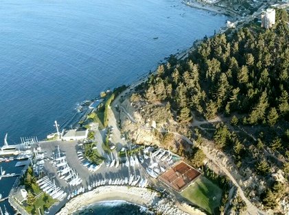 Vista aerea Peninsula