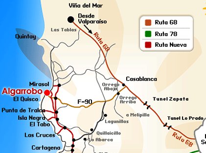 Ubicación Algarrobo